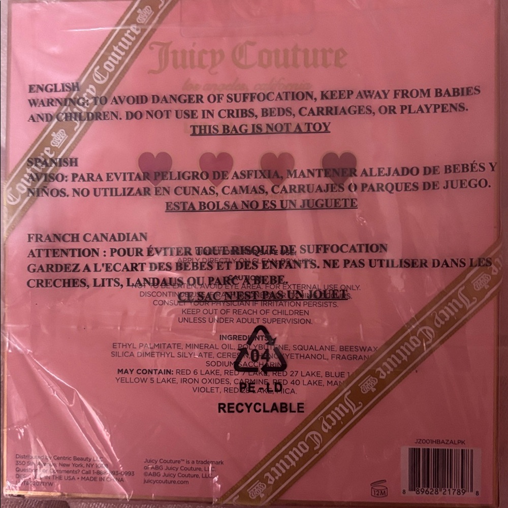 JUICY COUTURE 4 PACK LUXURIOUS LIP GLOSS SET - Picture 6 of 9